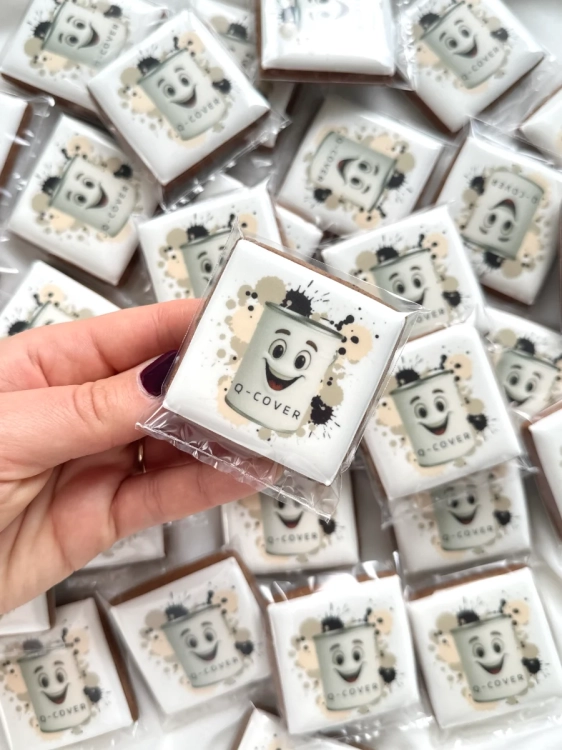 ręcznie zdobione pierniki na eventy firmowe lub premierę produktu