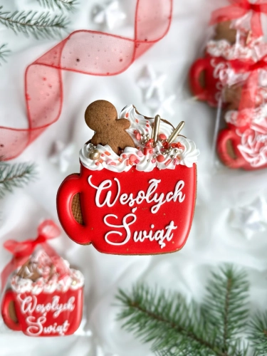 Kubek - piernik świąteczny 